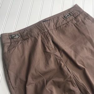 7th Avenue Suiting mocha dress pants